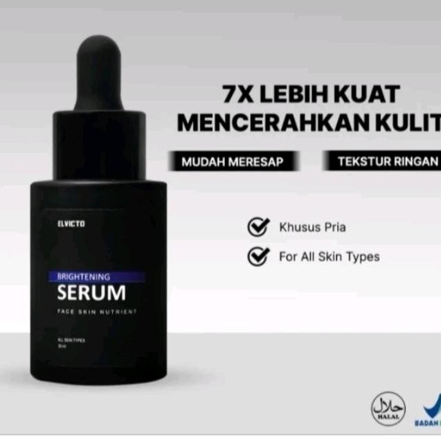 Elvicto Brightening Serum / Serum Pencerah Wajah Pria