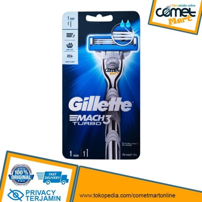 

Berkualitas GILLETTE MACH 3 TURBO. Mach3 Alat Cukur Dengan 3 Mata Pisau