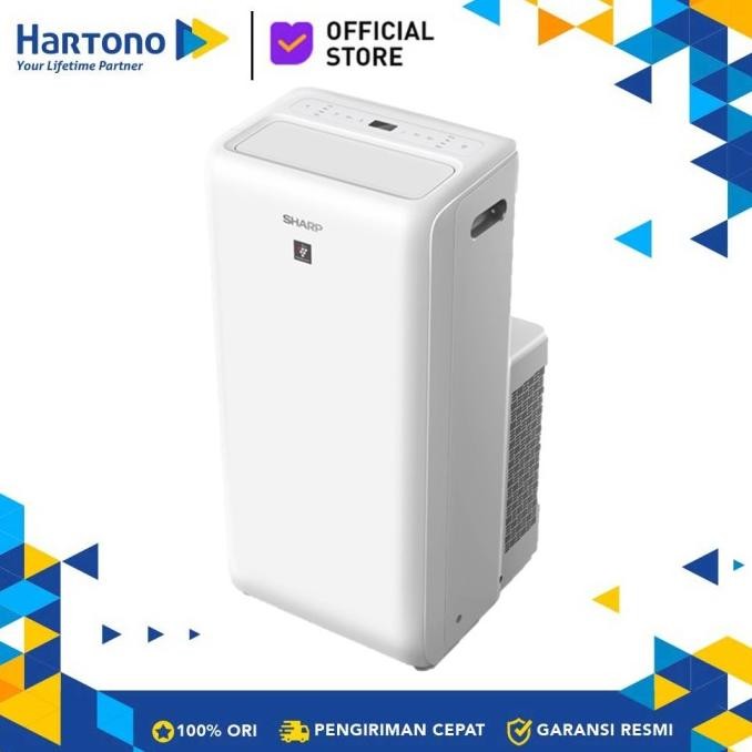 new sharp 1pk ac portable air conditioner cvp10zcy