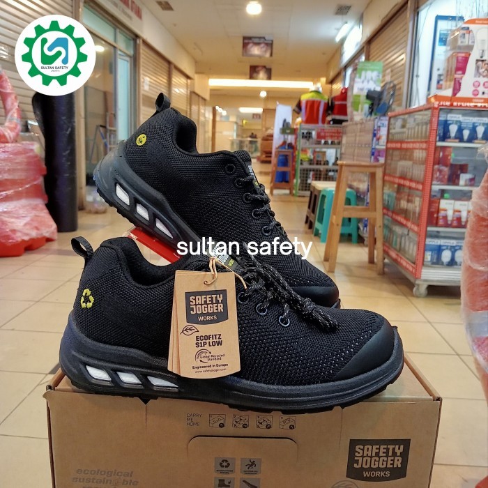 Jual Sepatu Safety Jogger Ecofitz / Safety Shoes Jogger Original