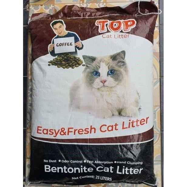 

PASIR KUCING GUMPAL TOP CAT LITTER 25L=20KG ( VIA GOSEND & GRAB ) ORIGINAL