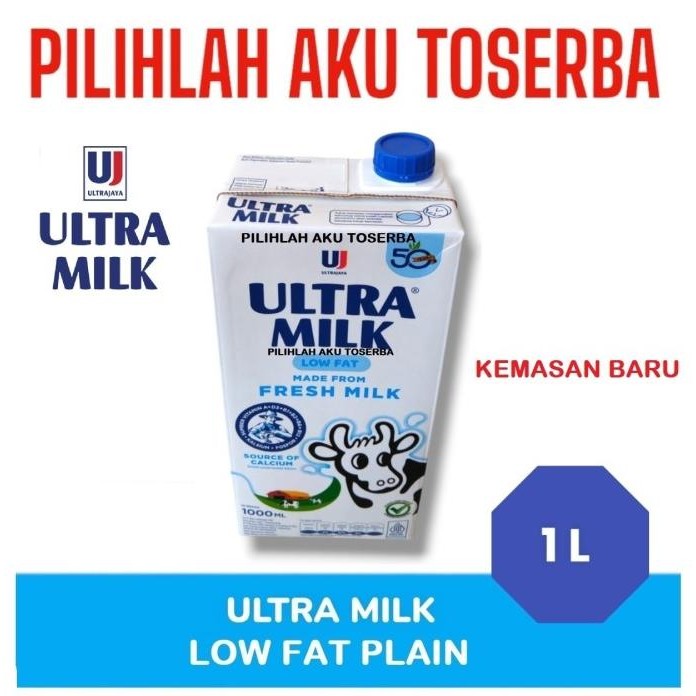 

Terlaris Susu Ultra Low Fat Full Cream 1 Liter - (1 Dus Isi 12) Ready Stok