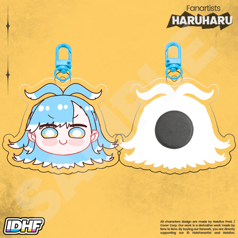 Ganci Magnet Kulkas Kobo Kanaeru - HoloID - Haruharu