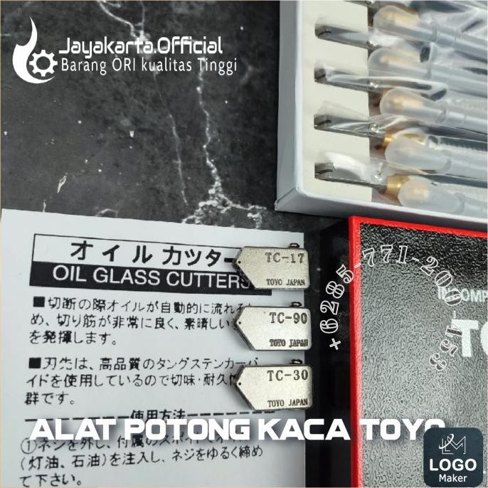 

Berkualitas Alat pemotong kaca asli toyo pisau potong kaca mata potong kaca toyo