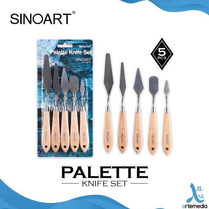 

Berkualitas Pisau Palet Sinoart Knife Palette Set 5
