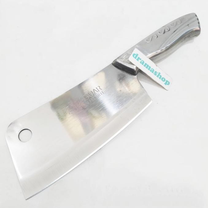 

Berkualitas Pisau daging golok dapur lebar gagang metal