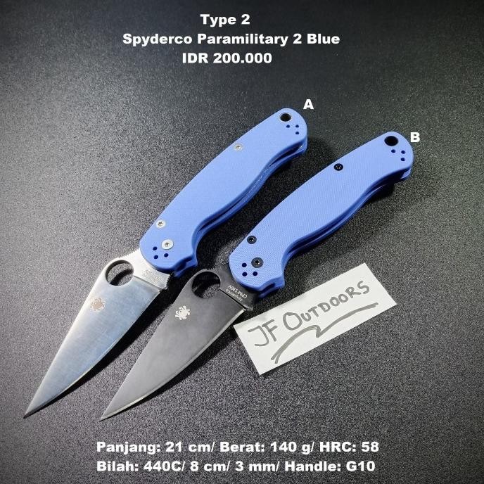 

Berkualitas Pisau Camping Outdoor PM2 Blue