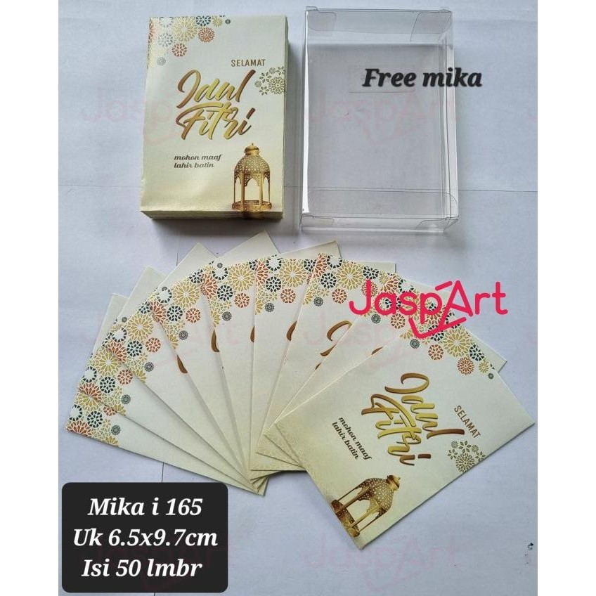 

#####] AMPLOP LEBARAN HARI RAYA IDUL FITRI MIKA ISI 50 LEMBAR - mik_i_165