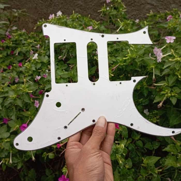 Pickguard Ibanez HSH Original 3 Ply White