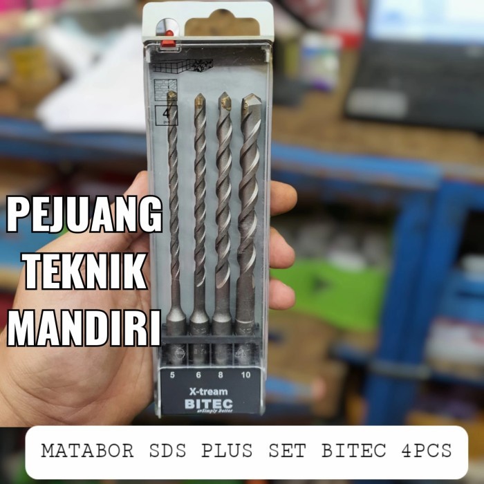 ~~~] BITEC MATA BOR BETON TEMBOK SDS PLUS 5/6/8/10MM / MATABOR BETON TEMBOK