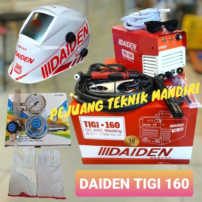 :::::::] MESIN LAS ARGON DAIDEN TIGI 160 / TRAFO LAS ARGON DAIDEN TIG 160