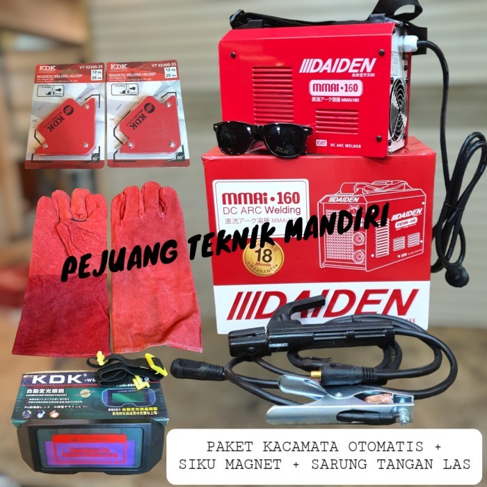 %$%$%$%$] MESIN LAS DAIDEN MMAI 160 / TRAFO LAS INVERTER DAIDEN MMA 160