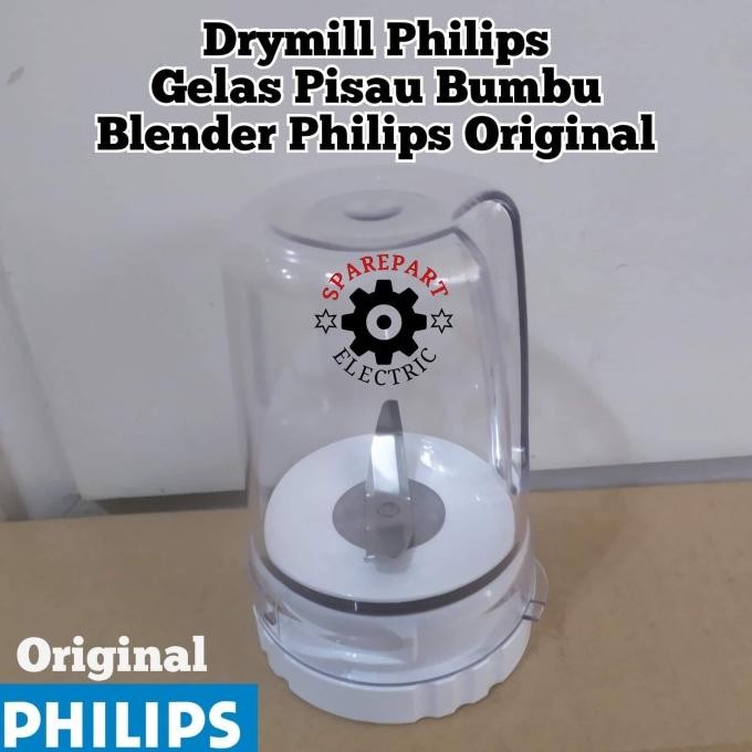 

Berkualitas GELAS PISAU BUMBU BLENDER PHILIPS ORIGINAL HR 2061 2071 2115 2116