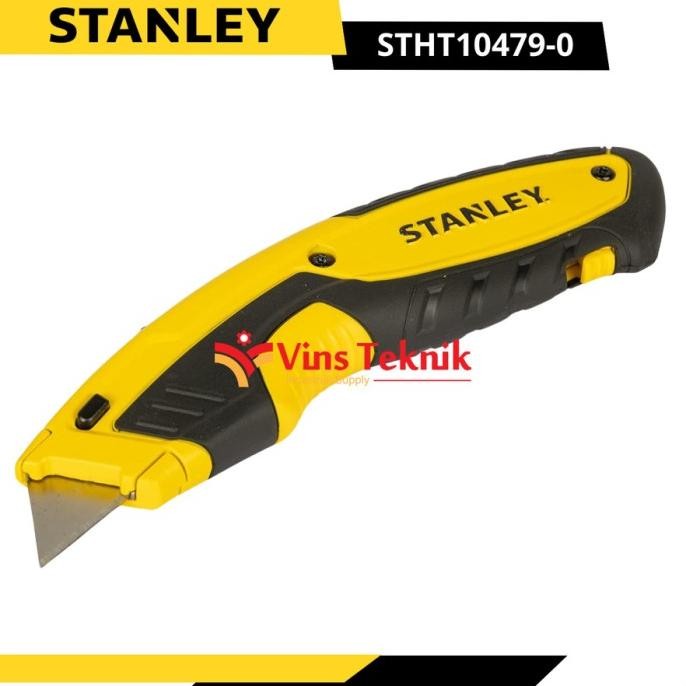 

Berkualitas Cutter Retractable Blade Utility Knife STANLEY STHT10479-0 Pisau Cuter