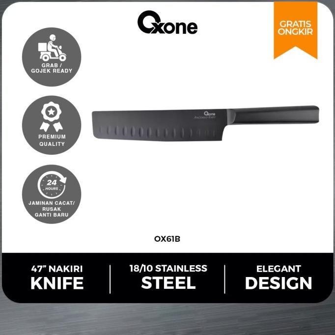 

Berkualitas Oxone OX61B Pisau Chef Knife Pisau Dapur Anti Karat