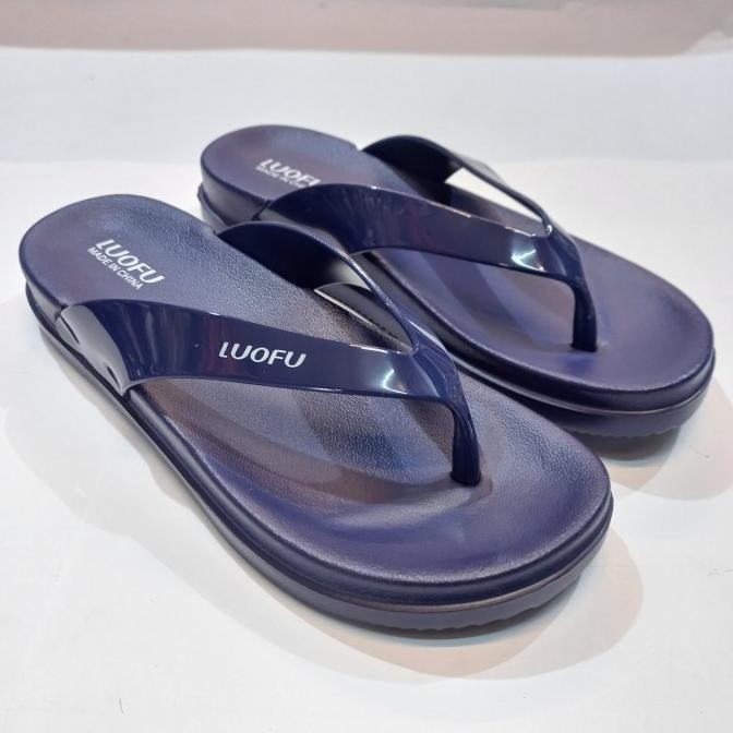 SANDAL WANITA JELLY JEPIT | LUOFU E-7164