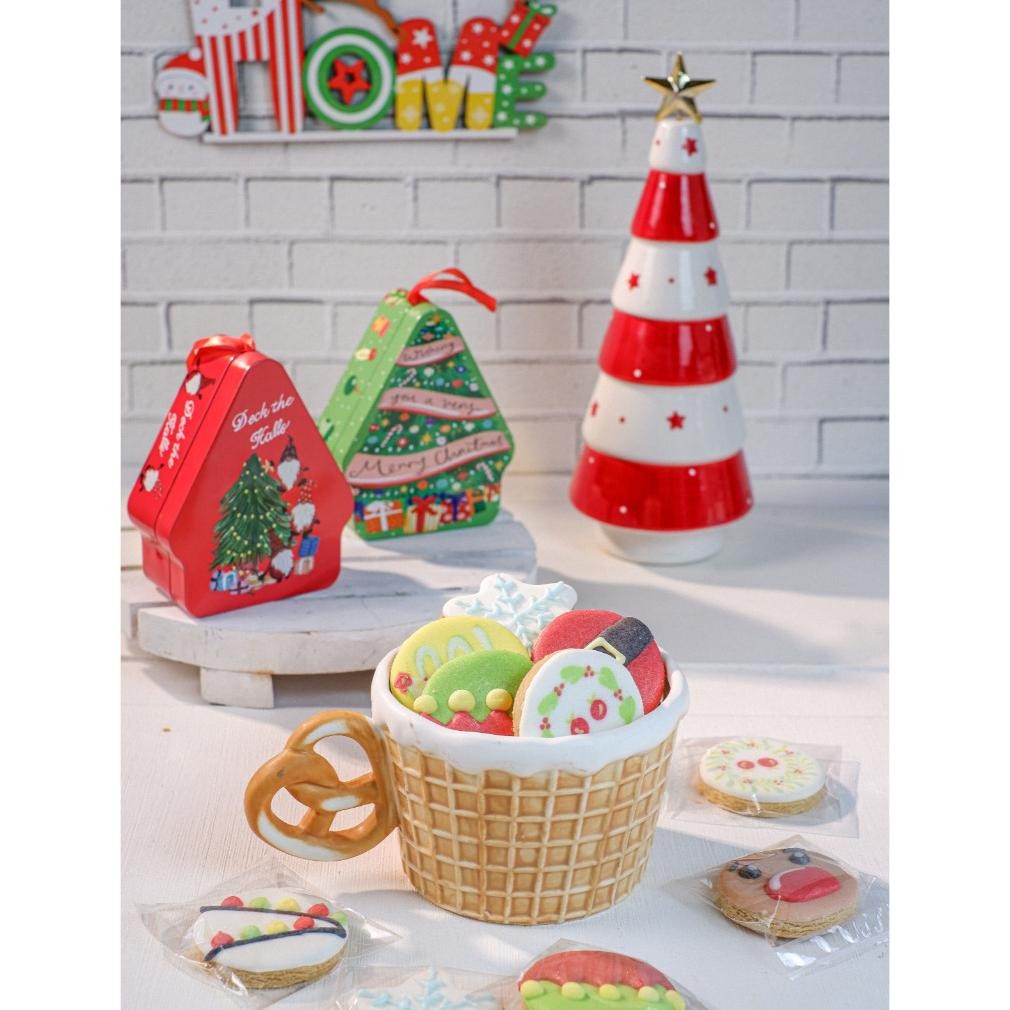 

Cookies hampers CHRISTMAS Sugar cookies / Kukis hias