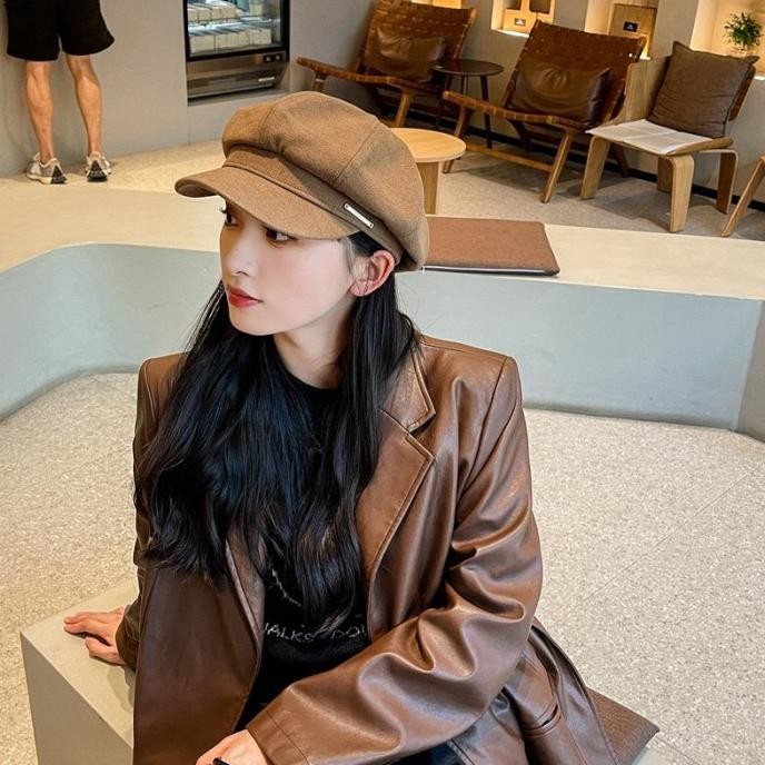 TOPI BARET OKTAGONAL GAYA KOREA/INGGRIS UNTUK WANITA /TOPI FASHION KEK