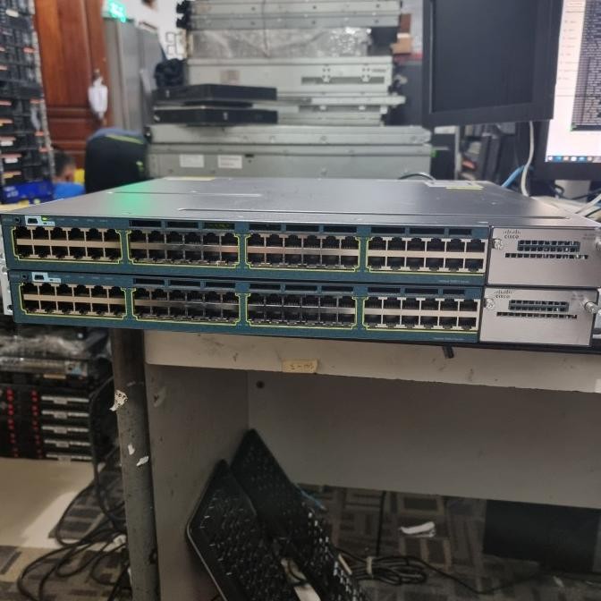 WS-C3560X-48T-S Cisco 3560/3560X Gigabit Switch 48 Port Managed