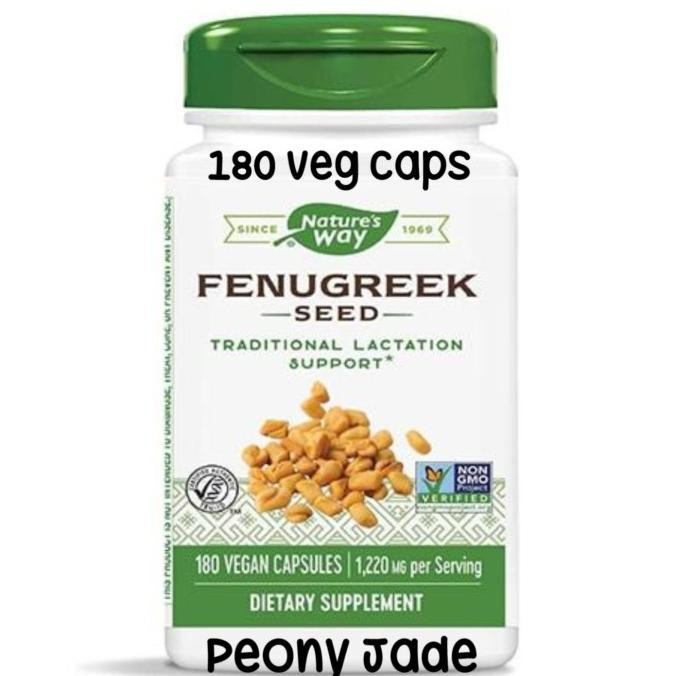 

Nature'S Way Fenugreek Seed 1220Mg 180 Veg Caps