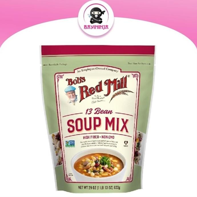 

NEW BOBS RED MILL 13 Bean Soup Mix 822 g