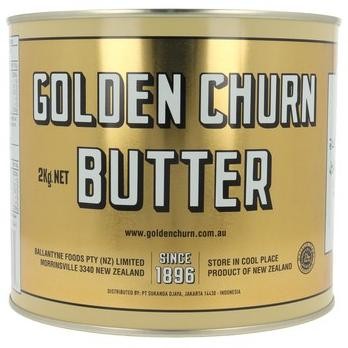 

Golden Churn Butter 2G Ed Tin Mentega