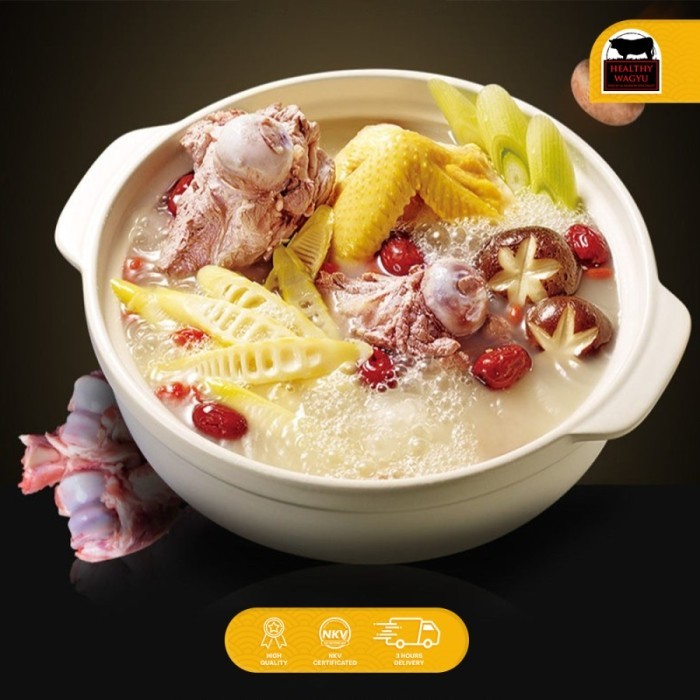 

Termurah Haidilao Pork Bone & Chicken Oil Soup Hot Pot Base Ready