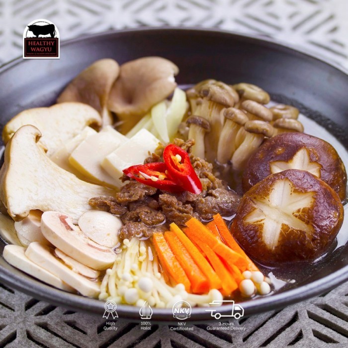 

Termurah Haidilao Mushroom Soup Base Bumbu Hotpot Rasa Jamur Halal Ready