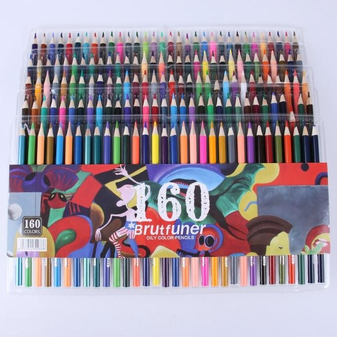 

PENSIL WARNA BRUTFUNER PAINTING OIL PENCIL ARTIST COLOR PENCIL SET 160