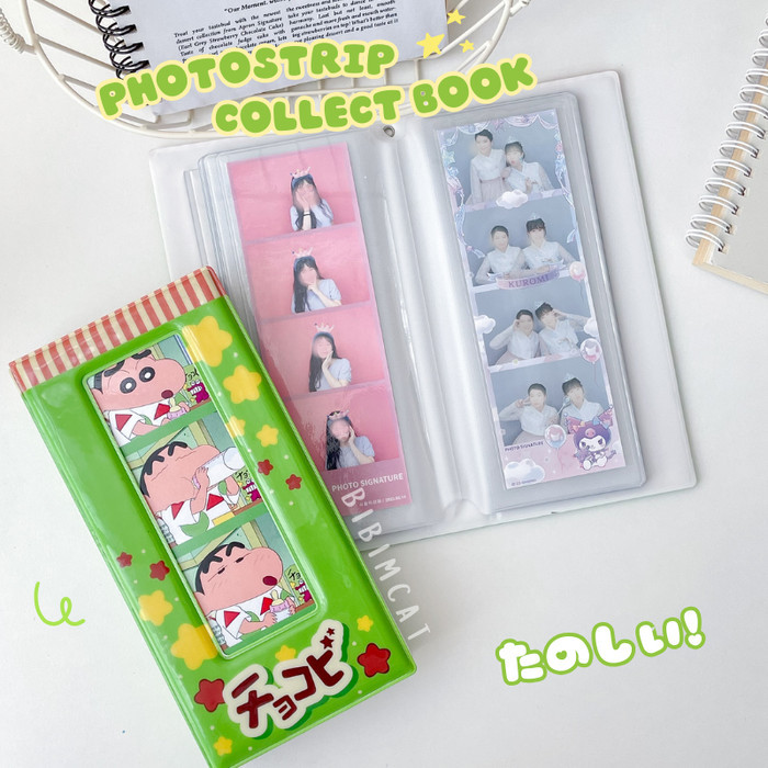 TERBARU Chocobi Photostrip Collect Book Album 4 Cut by Bibimcat