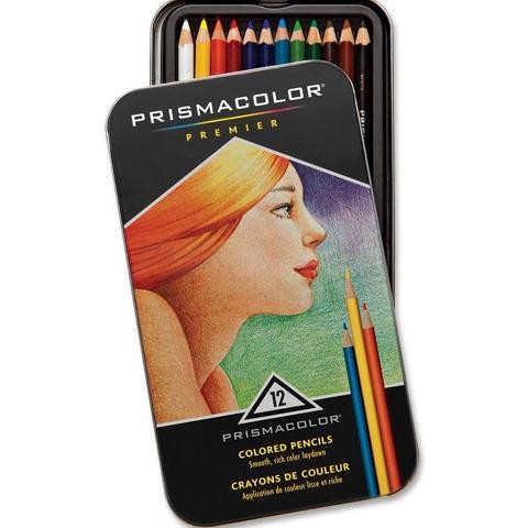 

PRISMACOLOR PREMIER 12 COLORED PENCIL SETS