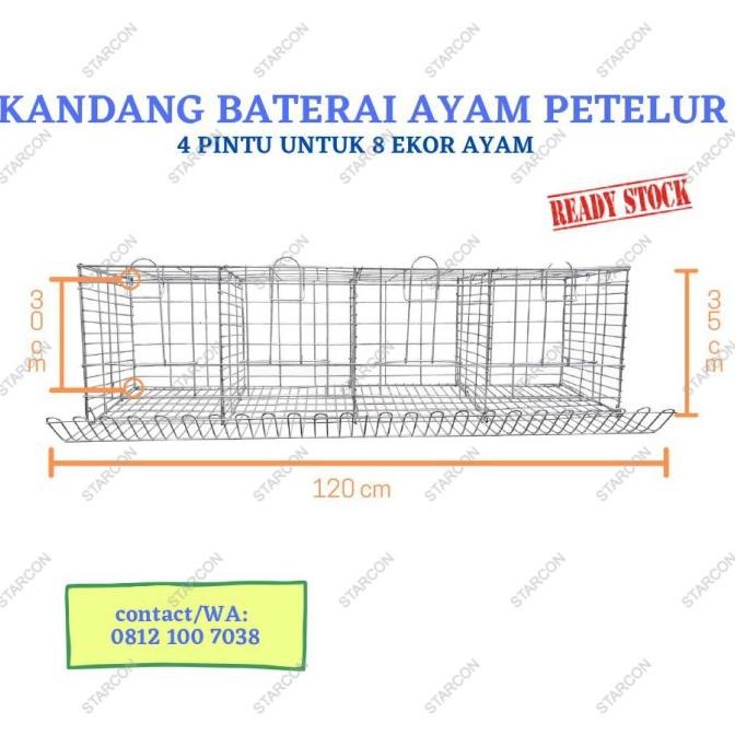 kandang baterai ayam petelur termurah