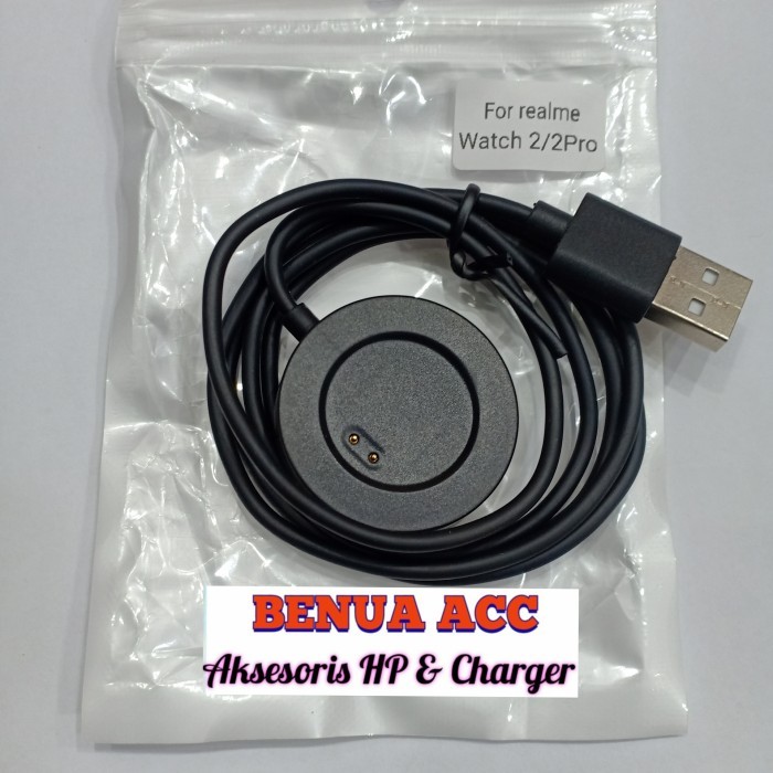 TERBARU Wireless Dock Charger Portable USB Kabel Realme Watch 2 Watch 2 Pro