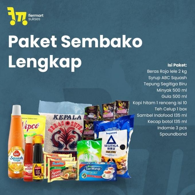 

GRATIS ONGKIR PAKET SEMBAKO LENGKAP KODE 589