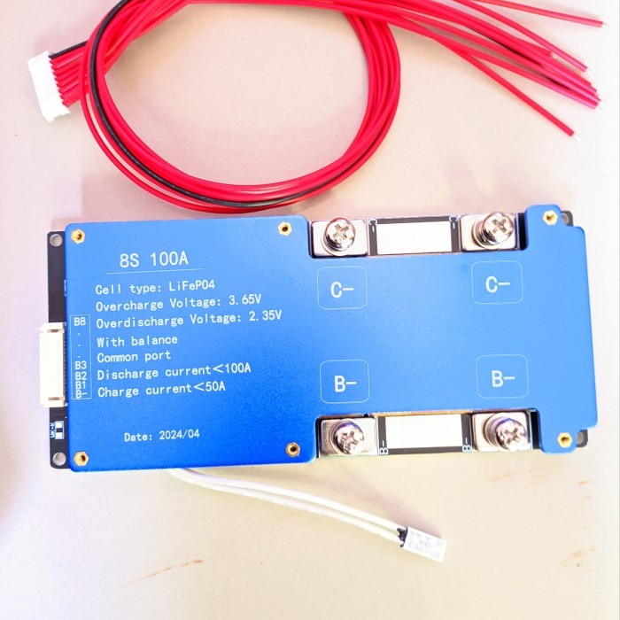 BMS 8S 24V 100A Lifepo4 / BMS Lifepo4 24v