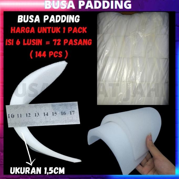 

TERSEDIA BUSA PAD PADDING PEDING FOAM PENINGGI PUNDAK BAHU BAJU 1,5CM PER 1 PAK