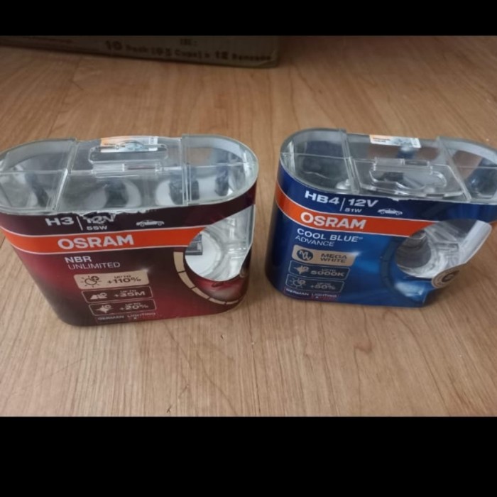 Bohlam osram HB4 cool blue dan H3 NBR unlimited
