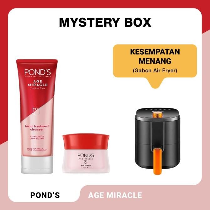 

TERSEDIA [KESEMPATAN MENANG] PONDS AGE MIRACLE FACIAL FOAM + DAY CREAM