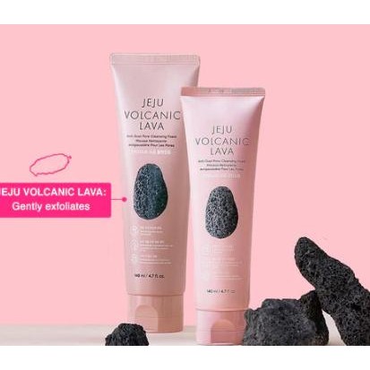 

TERSEDIA THE FACE SHOP JEJU VOLCANIC LAVA ANTI DUST PORE CLEANSING FOAM 140ML