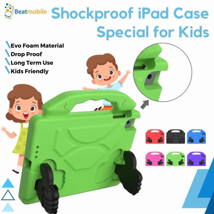 

TERSEDIA FOAM IPAD FOR KIDS SHOCKPROOF CASE GEN7/8/9 AIR1/2 GEN 5/6 MINI 6