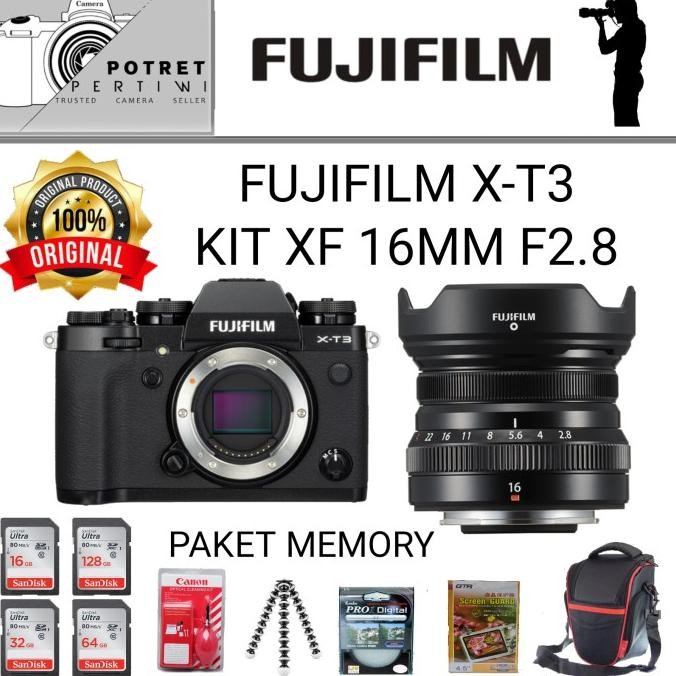 Tersedia FUJIFILM X-T3 BODY ONLY / KAMERA MIRRORLESS FUJIFILM XT3 KIT /FUJI XT3