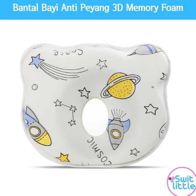 

TERSEDIA BANTAL BAYI ANTI PEYANG | BANTAL BAYI 3D MEMORY FOAM