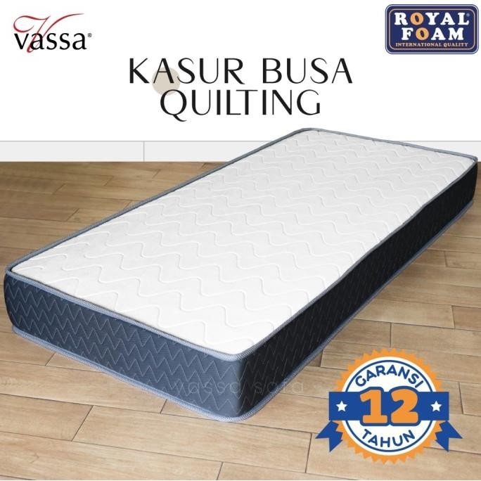 

TERSEDIA KASUR BUSA VASSA QUILTING TIPE LUXURY / ROYAL FOAM INSIDE