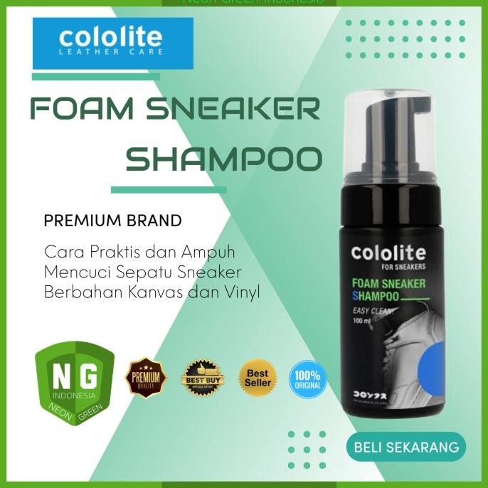 

TERSEDIA COLOLITE FOAM SNEAKER SHAMPOO PEMBERSIH SEPATU SNEAKERS KANVAS SPORT