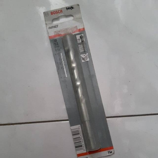 Mata bor beton ukuran 14 mm drill bosch bor batu
