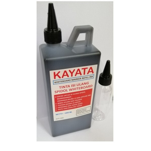 

Terlaris Tinta Isi Ulang Dan Refill Spidol Whiteboard Kayata Ukuran Besar Literan 1 Liter New