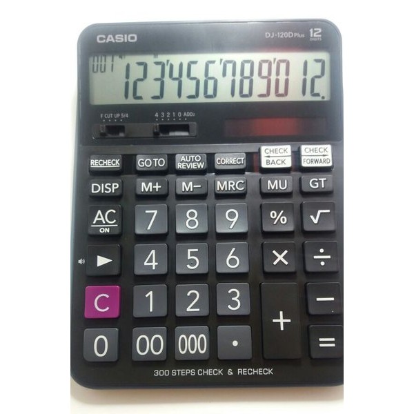 

Terlaris Kalkulator Casio Original Dj 120D Plus - Kalkulator Casio Original - Kalkulator 12 Digit
