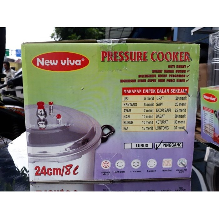 TERBARU presto new viva 24 cm/8 liter via gojek HOT SALE