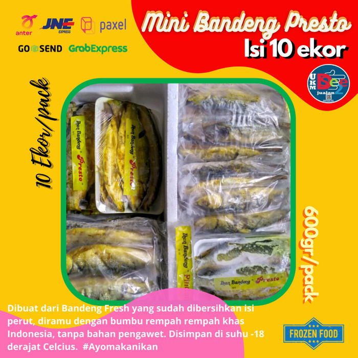 

Bandeng Presto 10 ekor/pack Fresh Frozen - JAKARTA PROMO