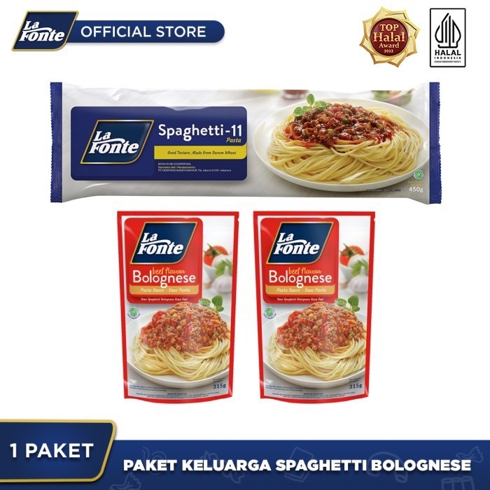 

La Fonte - Promo Paket Keluarga Spaghetti Bolognese BIG PROMO